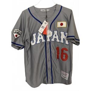 HEADGEAR CLASSICS LA Japan Ohtani Baseball Jersey Men's Size M Gray $125 New